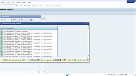 Tutorial SAP PTPN - CJ20N Create Project LC - YouTube