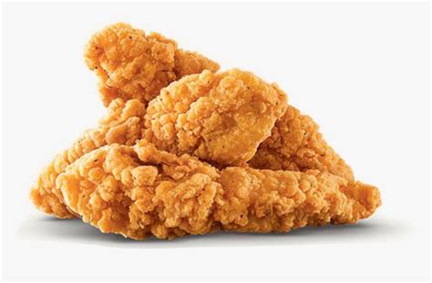 Breaded Chicken Tenders, HD Png Download - kindpng