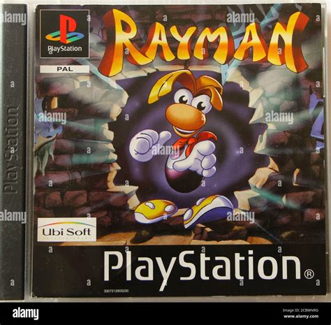 Photo of an Original Playstation 1 CD box and cover for Rayman the ...