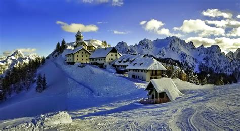 winter, Snow, Mountain, Landscape Wallpapers HD / Desktop and Mobile ...