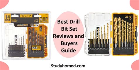 Best Drill Bit Set Reviews and Buyers Guide