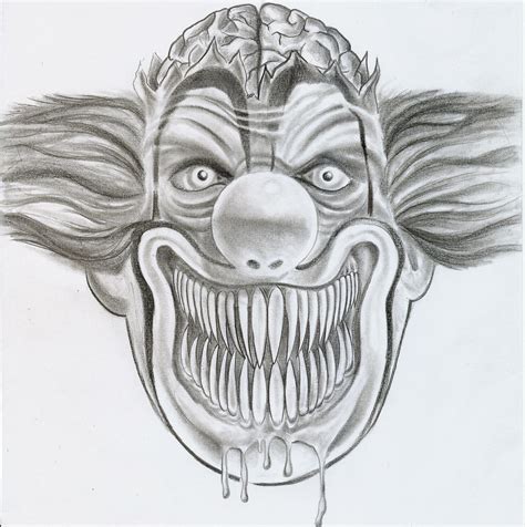 Ugly Clown Joker Design by 2Face-Tattoo on DeviantArt