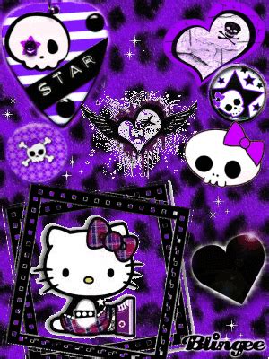 Emo Hello kitty | Emo wallpaper, Hello kitty wallpaper, Hello kitty images