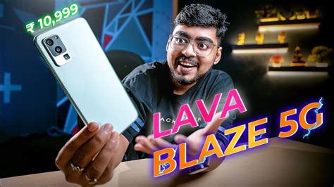 ₹10,999 का 5G Phone📱| Lava Blaze 5G Unboxing | Hands-on Review 😍 - YouTube