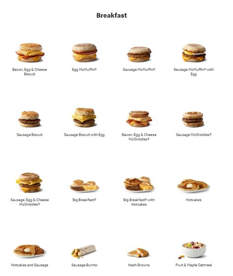 McDonald's All Day Breakfast Menu | Latest 2023 Menu Prices