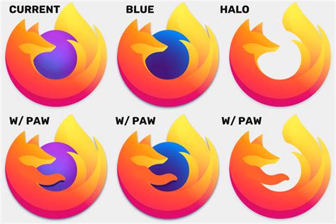 I made a couple variants of the current Firefox logo that add and take ...