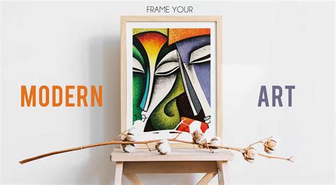 How to select Frames for your modern art? | Frames in Abu Dhabi.