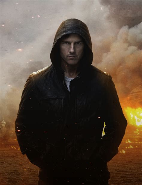 Tom Cruise as Ethan Hunt Revealed in Mission: Impossible Ghost Protocol!