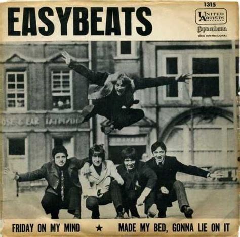 ‘Friday on My Mind’ - 1966 single cover art - The Easybeats | Greatest ...