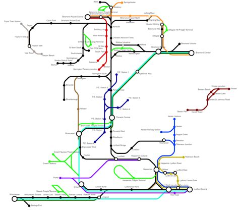 Network Map | Ro-Scale Railway! (StefanNL_Plays) Wiki | Fandom