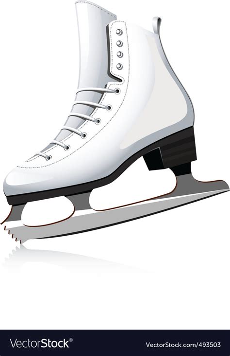 Ice skate Royalty Free Vector Image - VectorStock