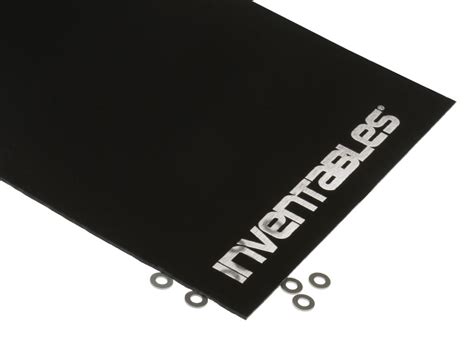 Black and Clear Reverse Laserable Acrylic Sheet | Inventables