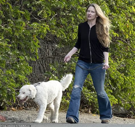 Elon Musk's ex-wife Justine Wilson walks dog days before transgender son legally becomes woman ...