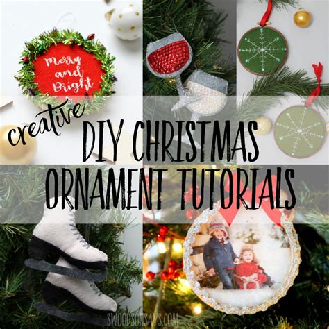 Christmas Ornament Tutorials Archives - Swoodson Says