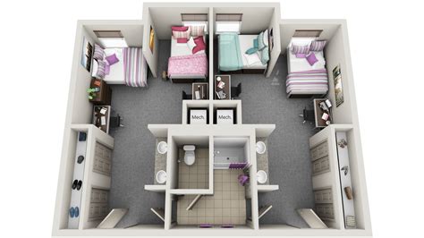 Standard Apartment Floor Plan - floorplans.click