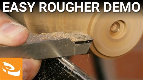 Turning with the Easy Rougher by Easy Wood Tools (Woodturning Demo ...