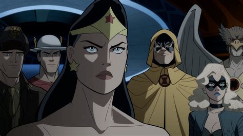 New images from JUSTICE SOCIETY animated film showcase DC's Golden Age ...