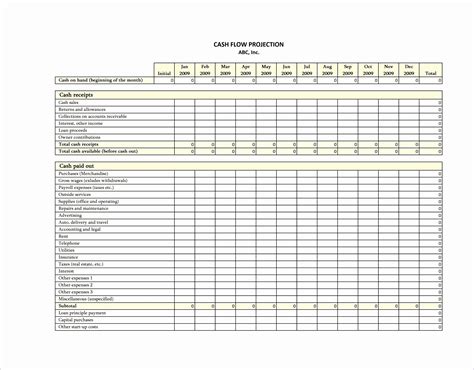 11 Income Statement Balance Sheet Cash Flow Template Excel - Excel Templates