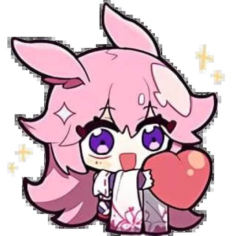 Honkai Impact 3rd Chibi Telegram stickers