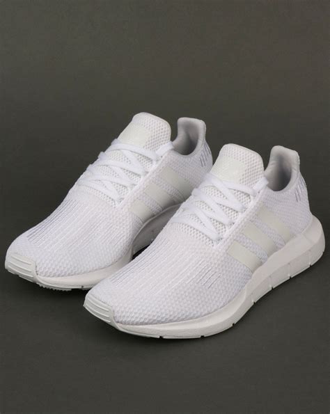 Adidas Swift Run Trainers White,shoes,running,prime knit,runners,mens