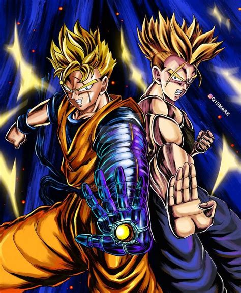 Future Gohan and Future Trunks by q10mark on DeviantArt | Anime dragon ...