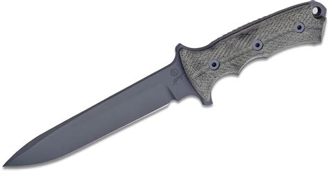 Chris Reeve Green Beret Combat Knife Fixed 7" CPM-MagnaCut Black Plain ...