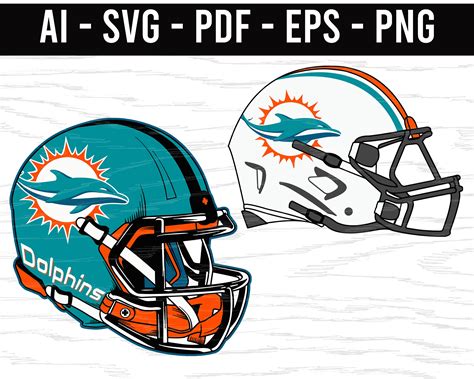 Miami Dolphins Helmet Svg Cut File Free Sports Logo D - vrogue.co