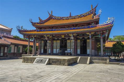 Taipei Confucius Temple in Taipei, Taiwan. Stock Photo - Image of pillar, historical: 131414886