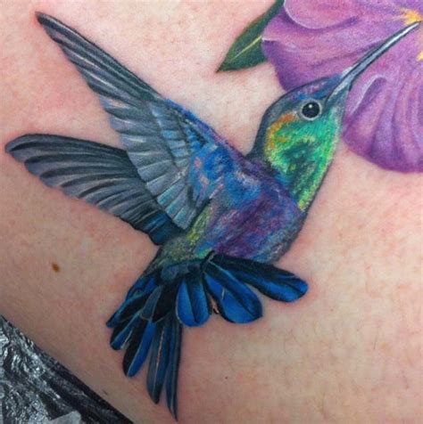 48 Greatest Hummingbird Tattoos of All Time - TattooBlend