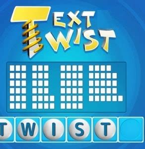 Text Twist - Play It Online & Unblocked