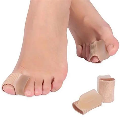 Gel Toe Separators Bunion Corrector for Overlapping Toe Fabric Toe Spacers with Soft Gel Lining ...