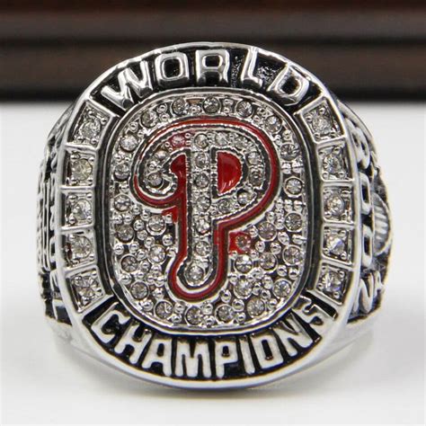 MLB 2008 Philadelphia Phillies World Series Championship Replica Ring