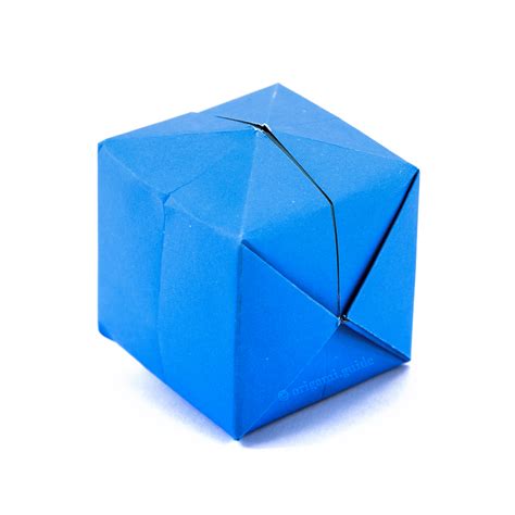 How To Make An Origami Water Bomb / Balloon - Folding Instructions - Origami Guide