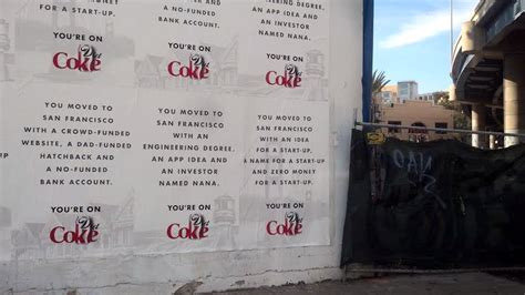 Diet Coke Ads Catering to Tech Industry Appear - Mission Local