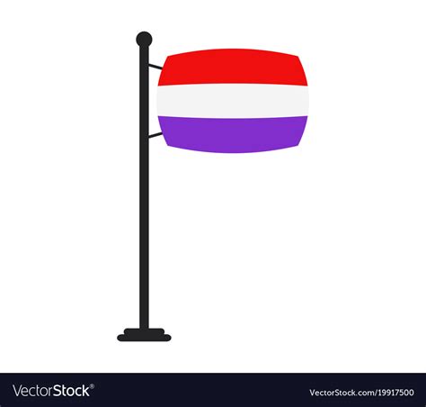 Holland flag Royalty Free Vector Image - VectorStock