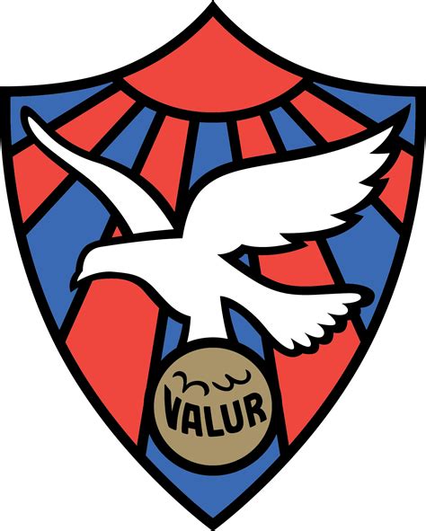 Valur Reykjavik (1960 logo) [IS] Football Logo, Football Club ...