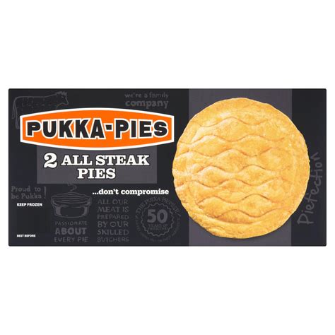 Pukka-Pies 2 All Steak Pies | Pies & Puddings | Iceland Foods