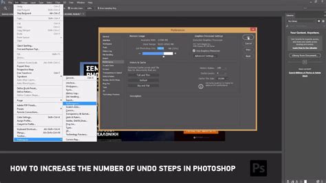 How To Undo In Photoshop : Photoshop Undo Settings Design Of The Times ...