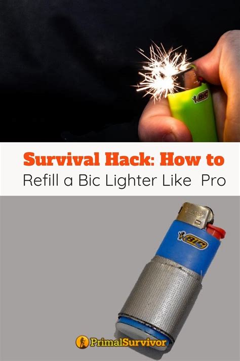 How to Refill a Bic Lighter Like a Pro (Three Simple Methods)