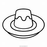 Pudim Jelly Alimentos Doces Colouring Jello Jell Tudodesenhos  sketch template