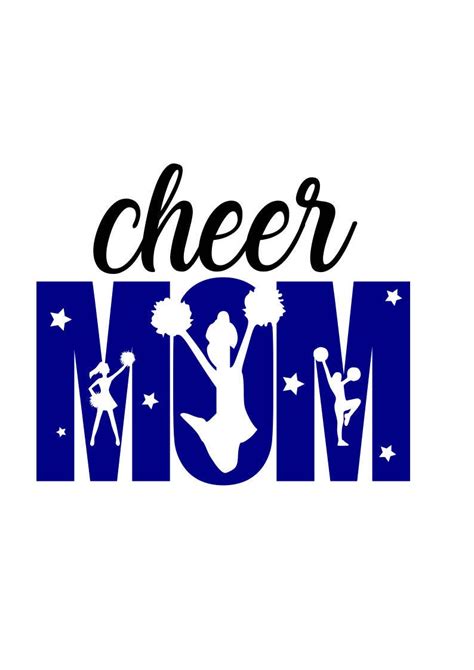 Cheer Mom Svg Mom Svg Cheerleader Cutout Svg File Png - Etsy