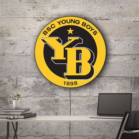 Young Boys Neon Sign BSC Young Boys Logo Young Boys Led - Etsy