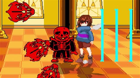 UF!Sans ver.s VS Frisk [Sans VS Frisk] Undertale MUGEN - YouTube