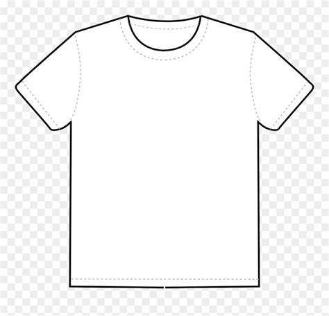 T-shirt Template Png Transparent Image - White T Shirt Template Back ...