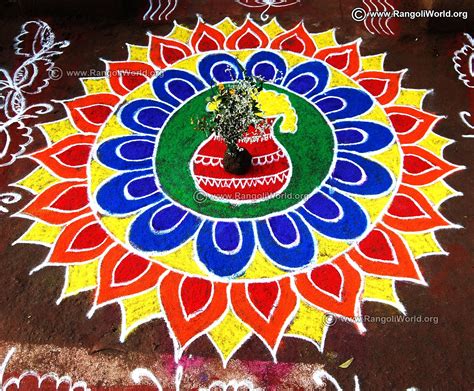 Corner Rangoli Designs For Sankranti - Markoyxiana