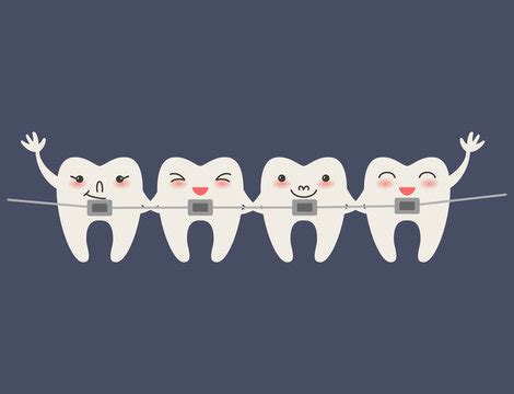 Teeth Braces Cartoon Images – Browse 182 Stock Photos, Vectors, and Video | Adobe Stock