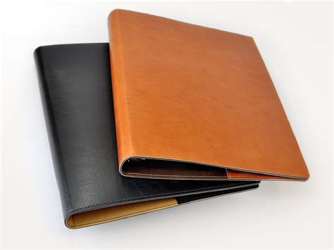 Sleek Padded Italian Leather 3 Ring Binder – JB Custom Journals