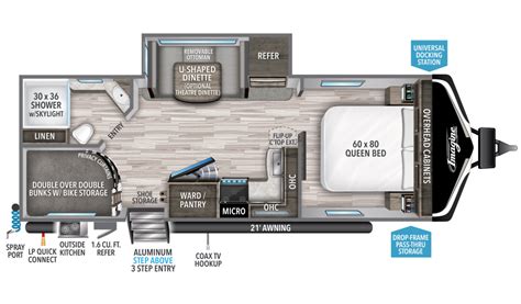 Two Bedroom Travel Trailer Floor Plans Pdf | Viewfloor.co