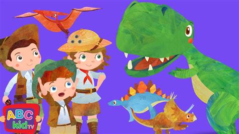 Dinosaurs Song (2D) | Cocomelon (ABCkidTV) Nursery Rhymes & Kids Songs | Dinosaur songs, Kids ...