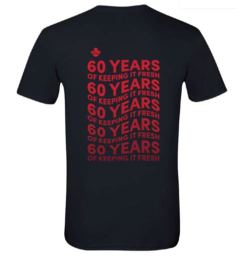 Tim Hortons Online Apparel. 60th Anniversary T-Shirt (English)